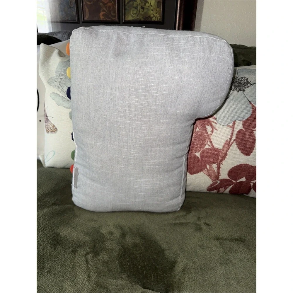 Pottery Barn Kids Dino Color Scales Pillow Cotton Chambray Accent No Lights‎